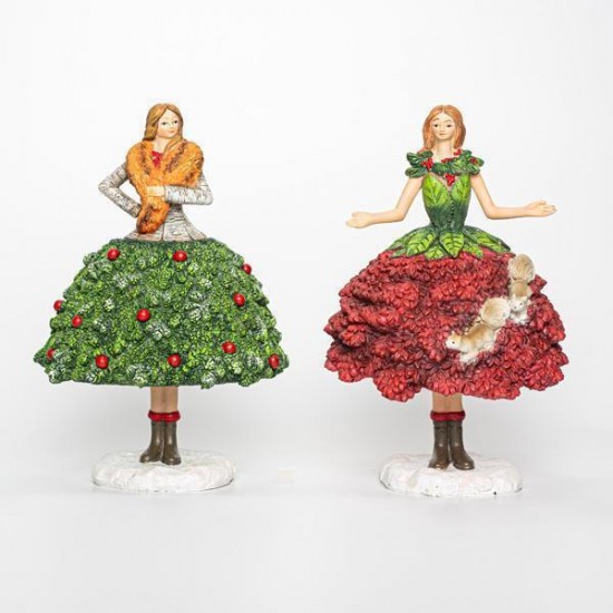 Χριστουγεννιάτικη Διακοσμητική Φιγούρα 22.5x15x13εκ.