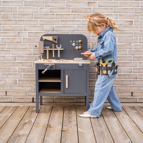 Ξύλινος πάγκος εργασίας