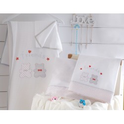 BIP RIP– BABY SHEET SET WITH EMBROIDERY 