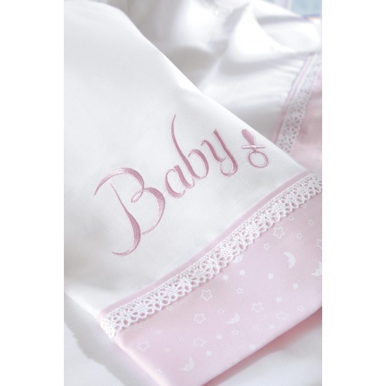 BABY PINK – ΣΕΤ ΣΕΝΤΟΝΙΑ ΒΡΕΦΙΚΑ ΜΕ ΚΕΝΤΗΜΑ 3 ΤΕΜ.