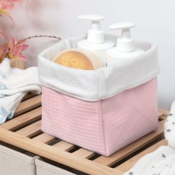 Cosmetic basket pink