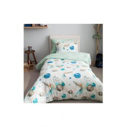 Vesta Home SPACE  Σετ Σεντόνια Μονά Βαμβακερά  170x260cm