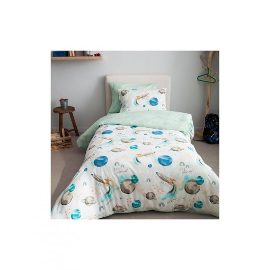 Vesta Home SPACE  Σετ Σεντόνια Μονά Βαμβακερά  170x260cm