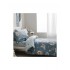 Vesta Home Travel Σετ Σεντόνια Μονά Βαμβακερά σε Μπλε Χρώμα 170x260cm