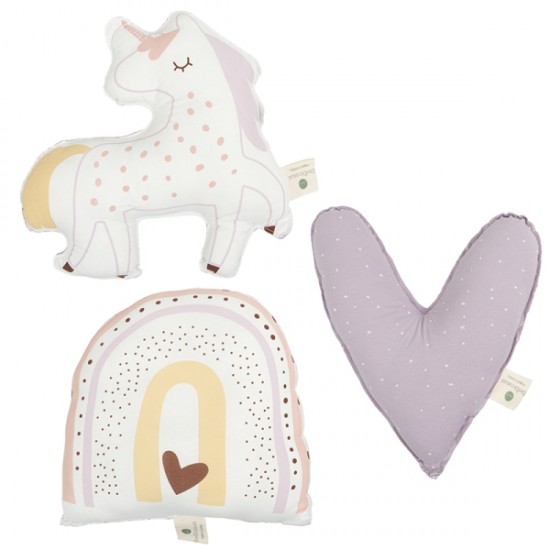 Σετ 3 Μαξιλάρια Happy Days